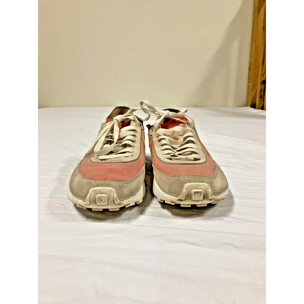 Nike Waffle One Running Shoes Women's Lace-Up Low Top Athletic Sneakers - 8.5